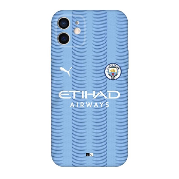 Manchester Etihad Jersey Back Case for iPhone 12 Pro